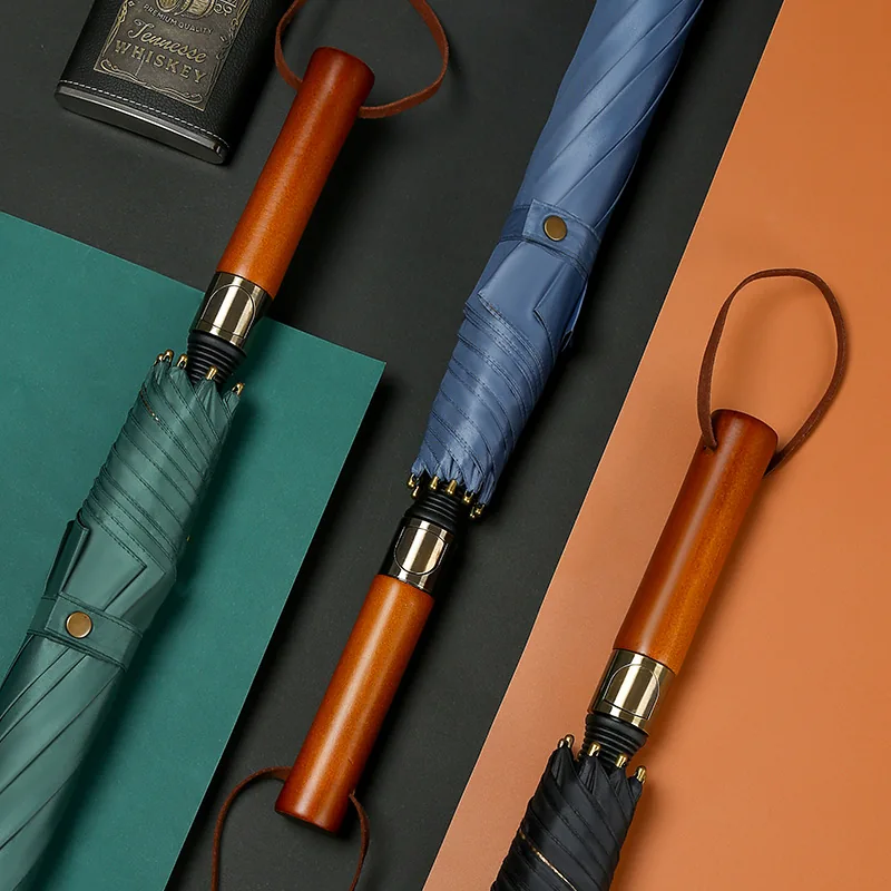 Umbrella handle, shaft and fabric combinations — customisation reference