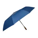 10-Rib Bronze-Finish Wooden Handle Umbrella view 3