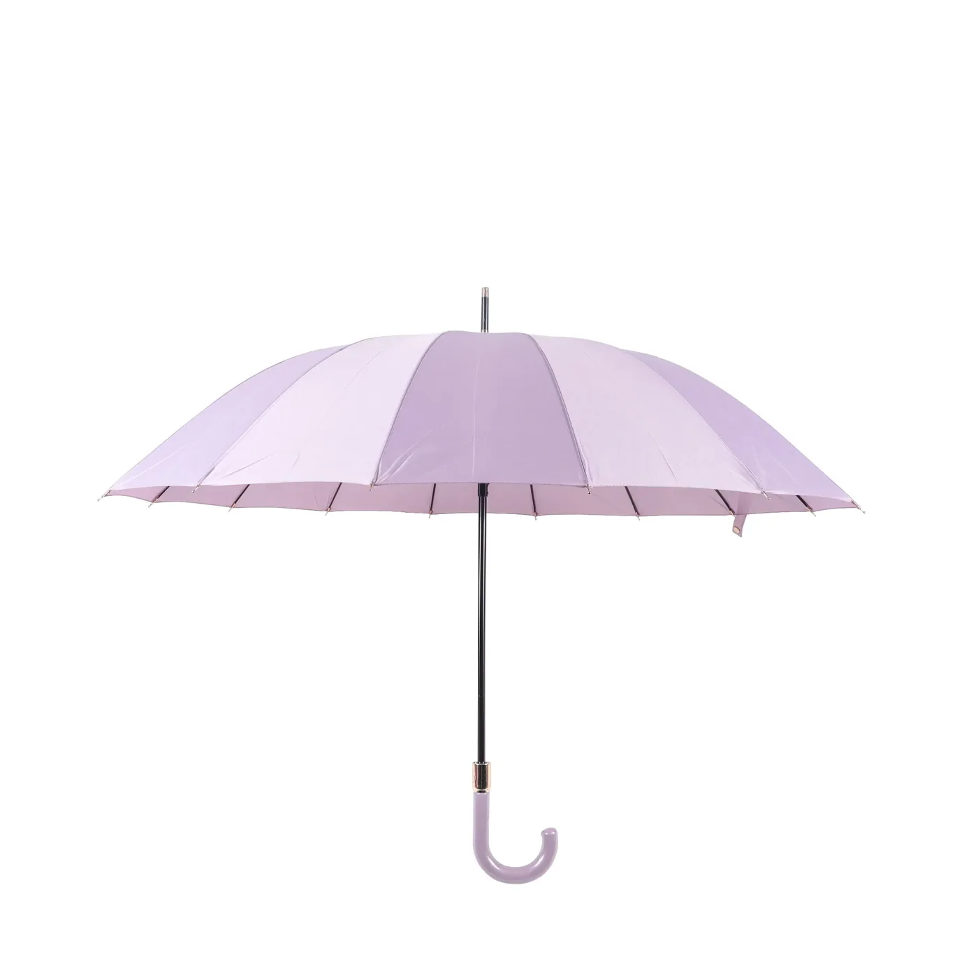 16-Rib Automatic Straight Umbrella