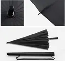 24-Rib Manual Straight Umbrella view 2